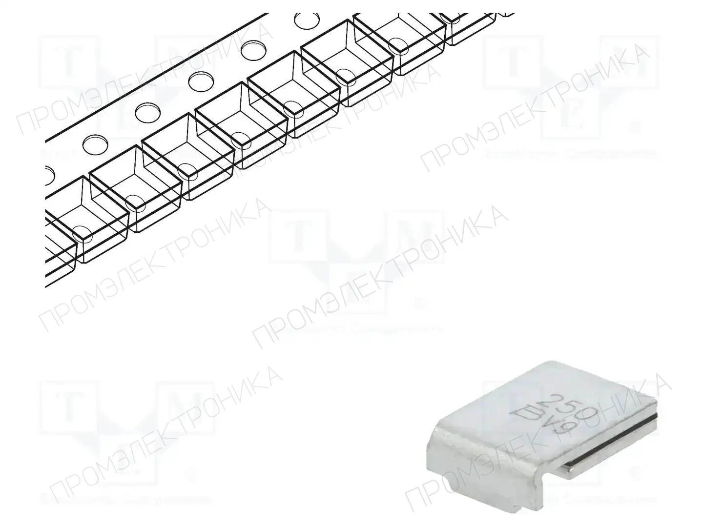 BOURNS MF-SM250-2 — Предохранители полимерные SMD
