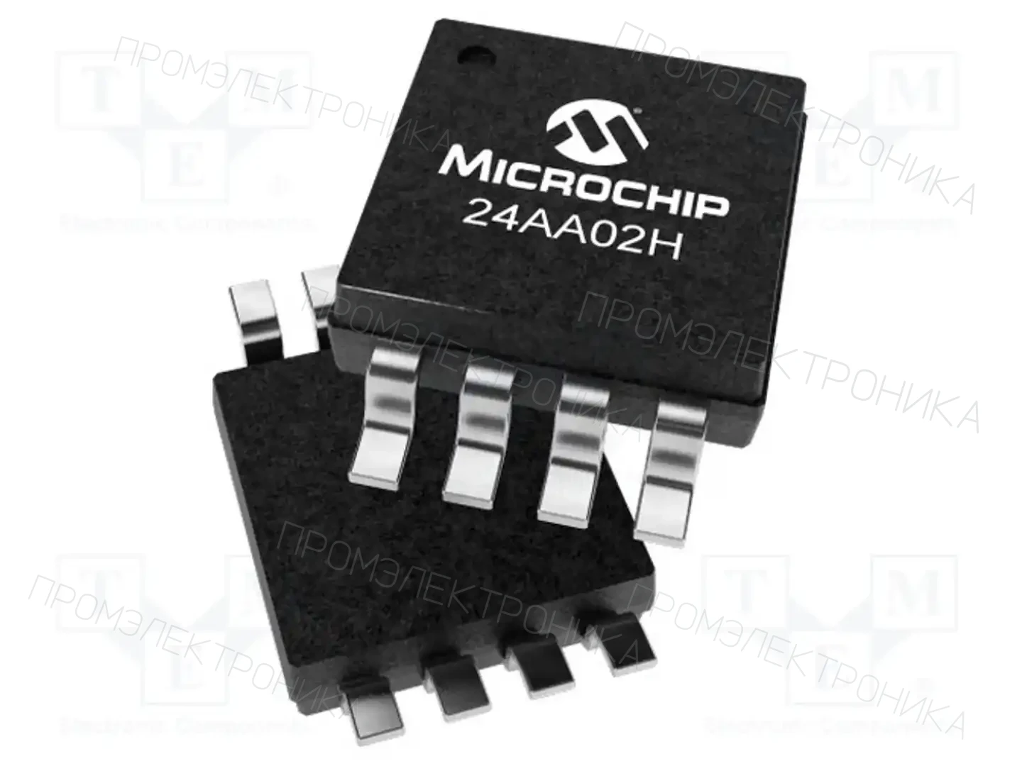 Microchip Technology 24AA02HT-I/MS — Памяти EEPROM последовательные