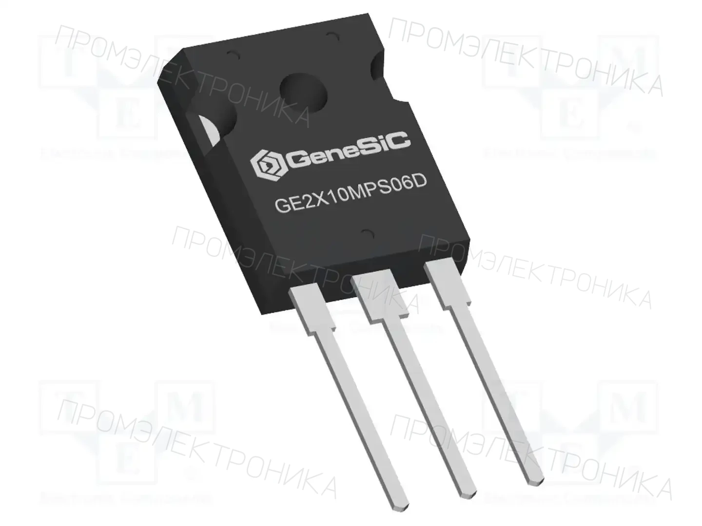 GeneSiC SEMICONDUCTOR GE2X10MPS06D — Диоды Шотки THT