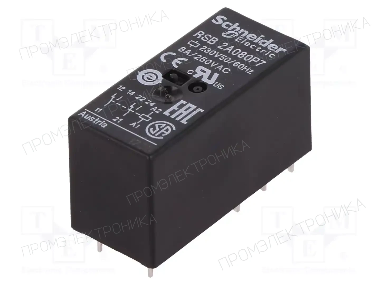 SCHNEIDER ELECTRIC RSB2A080P7 — Реле электромагн. миниатюрные
