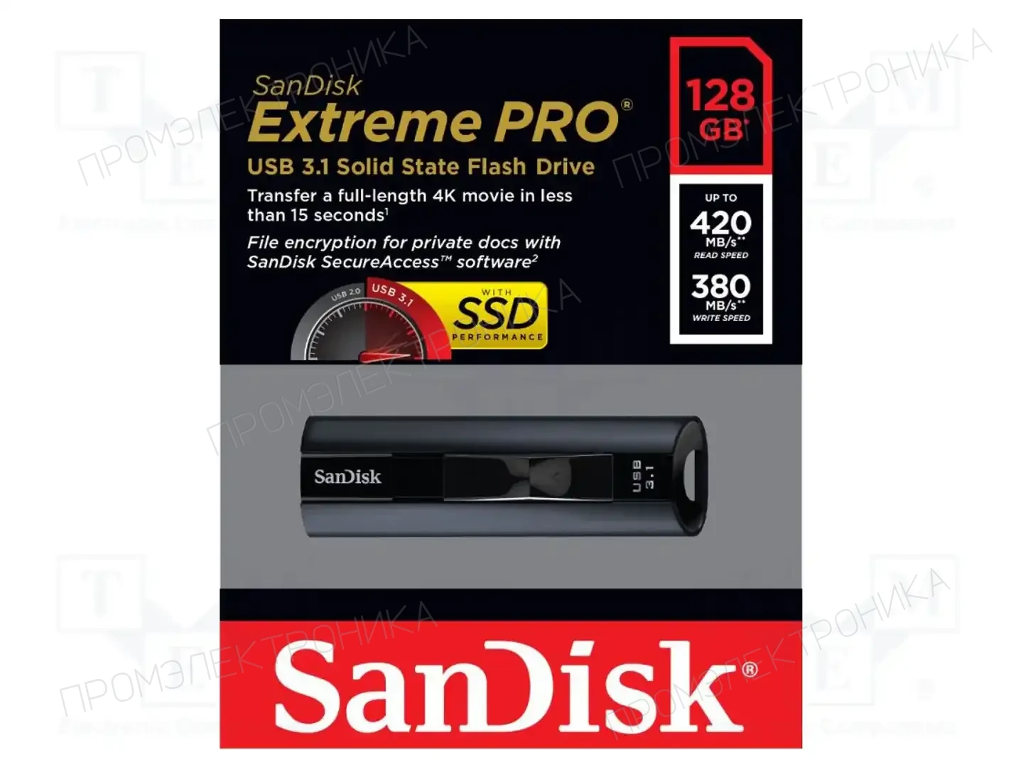 SANDISK SDCZ880-128G-G46 — Флеш-накопители