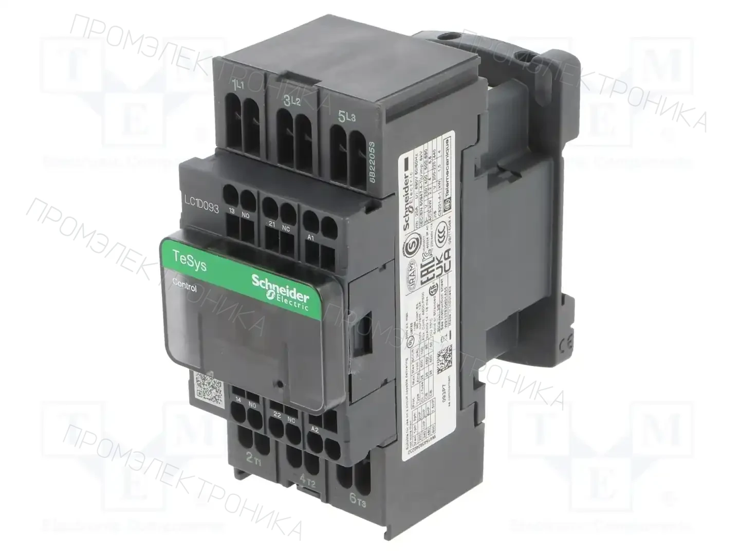 SCHNEIDER ELECTRIC LC1D093P7 — Контакторы - главные модули