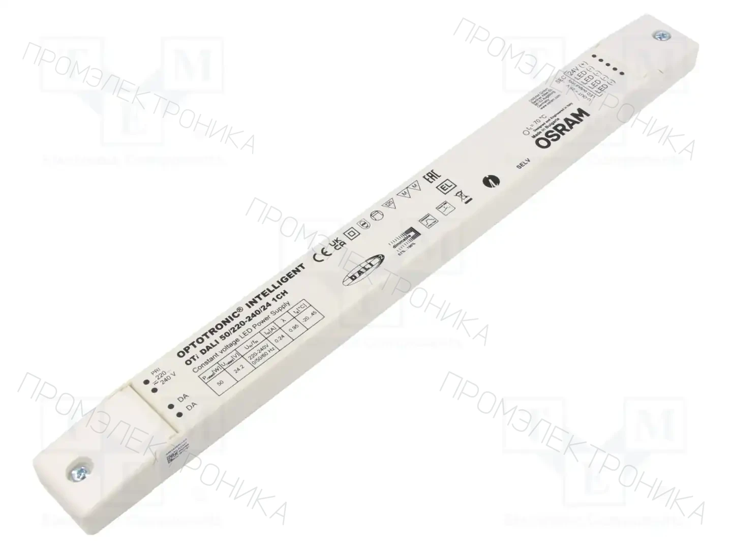 ams OSRAM OTI DALI 50/220-240/24 1CH — Блоки питания для LED