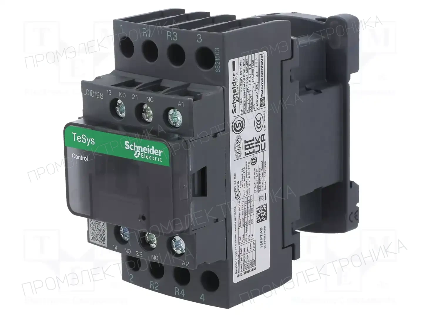 SCHNEIDER ELECTRIC LC1D128B7 — Контакторы - главные модули