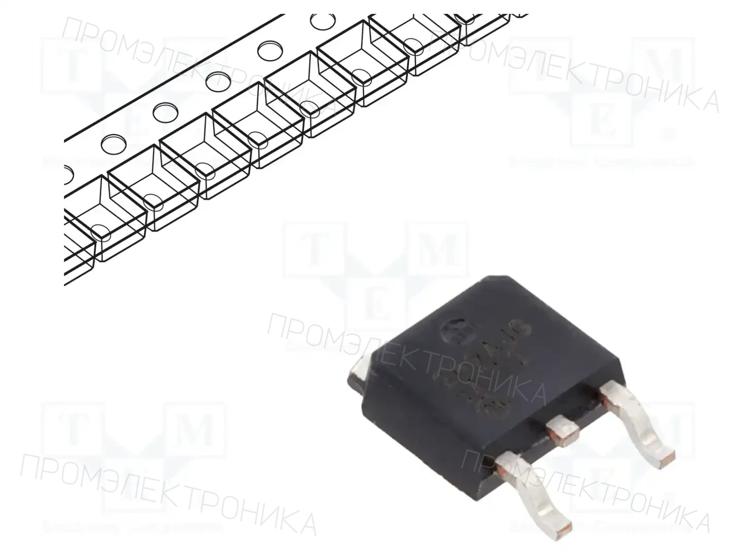 onsemi MC33269DTRKG — Стабилизаторы напряжения регулир. LDO