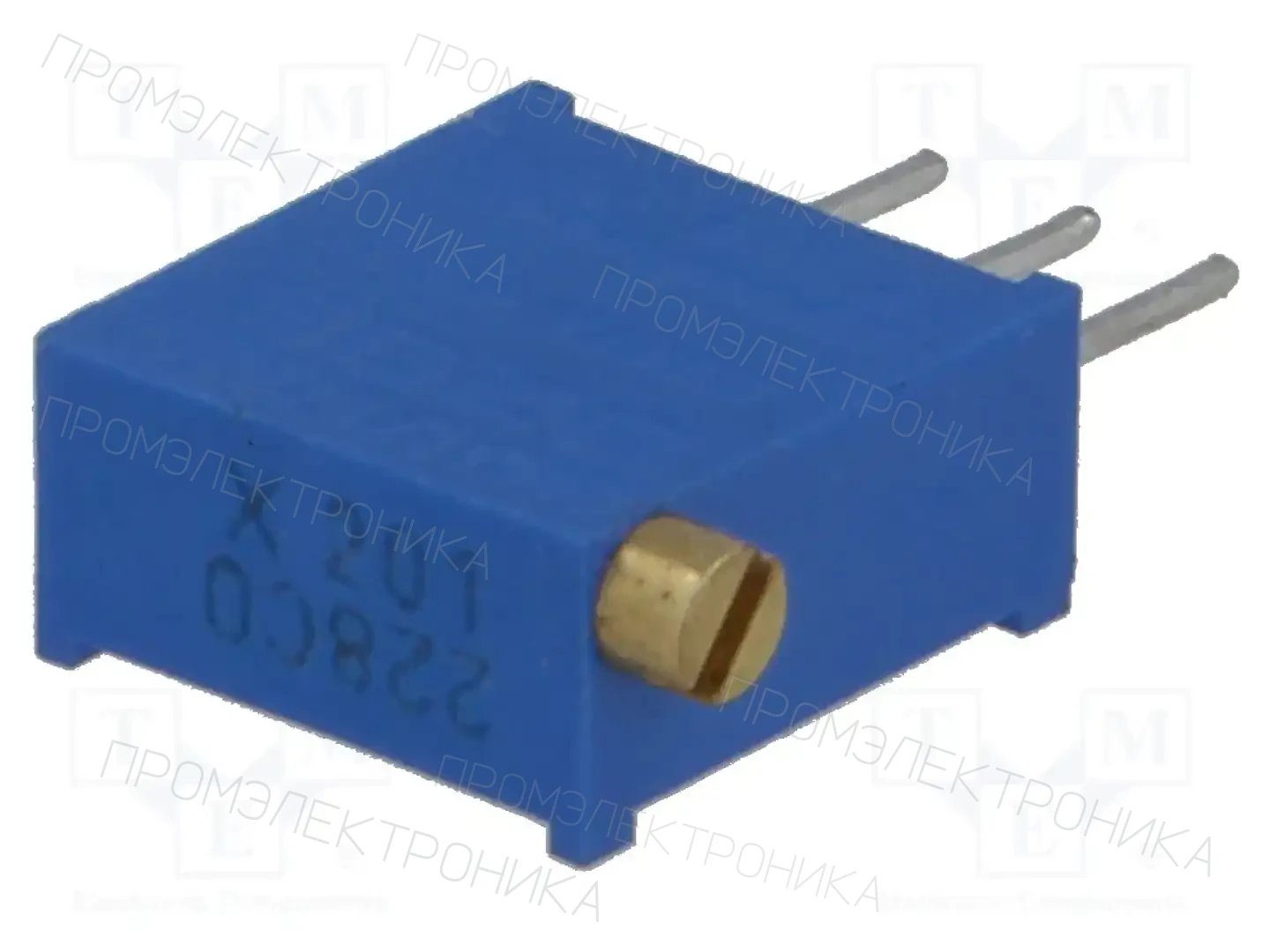 BOURNS 3296X-1-201LF — Потенциометры THT многооборотные 3/8 дм