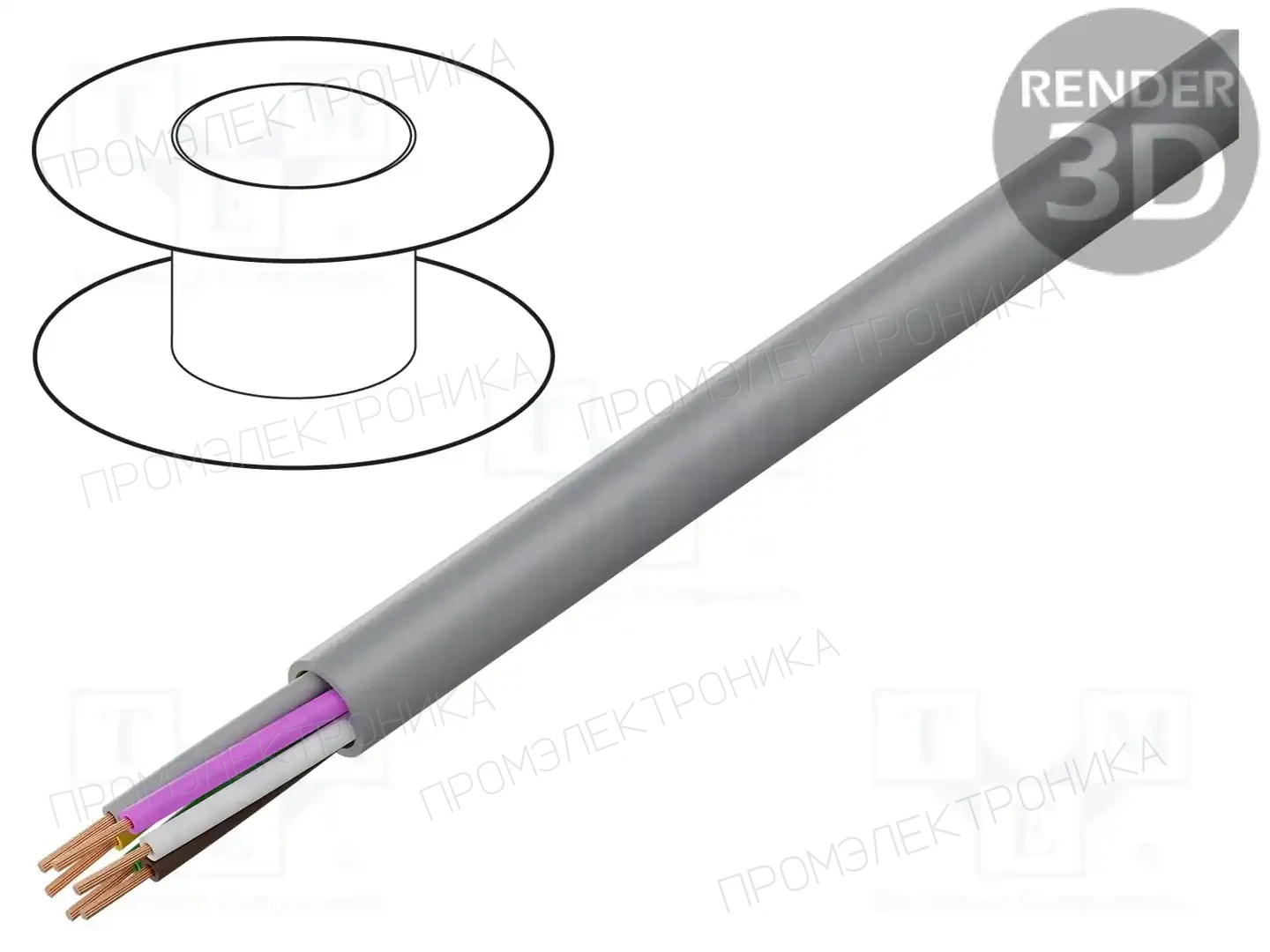 IGUS CF130.02.06.UL — Провода для направляющих- неэкранирован