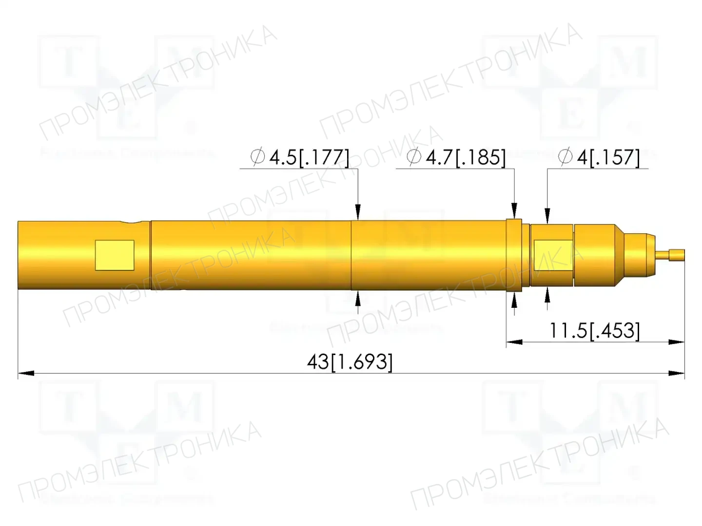 INGUN HFS-860 303 074 A 5343 Y6 — Измерительные щупы