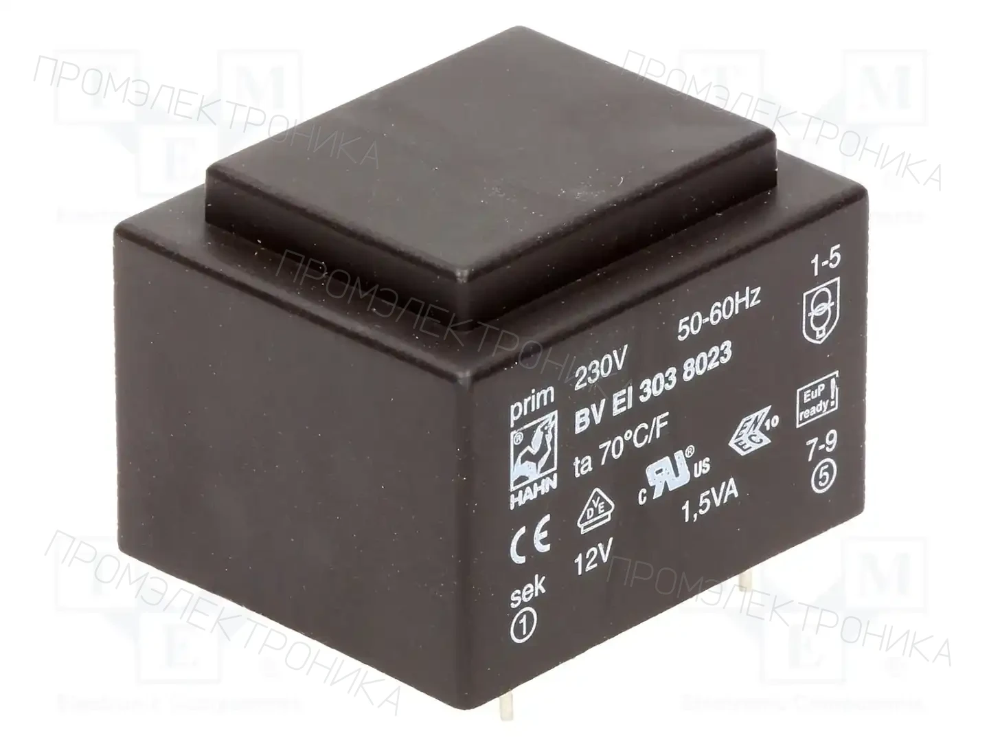 HAHN BV EI 303 8023 — Трансформаторы PCB