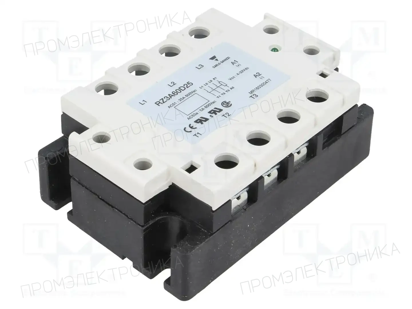 CARLO GAVAZZI RZ3A60D25 — Реле SSR трехфазные