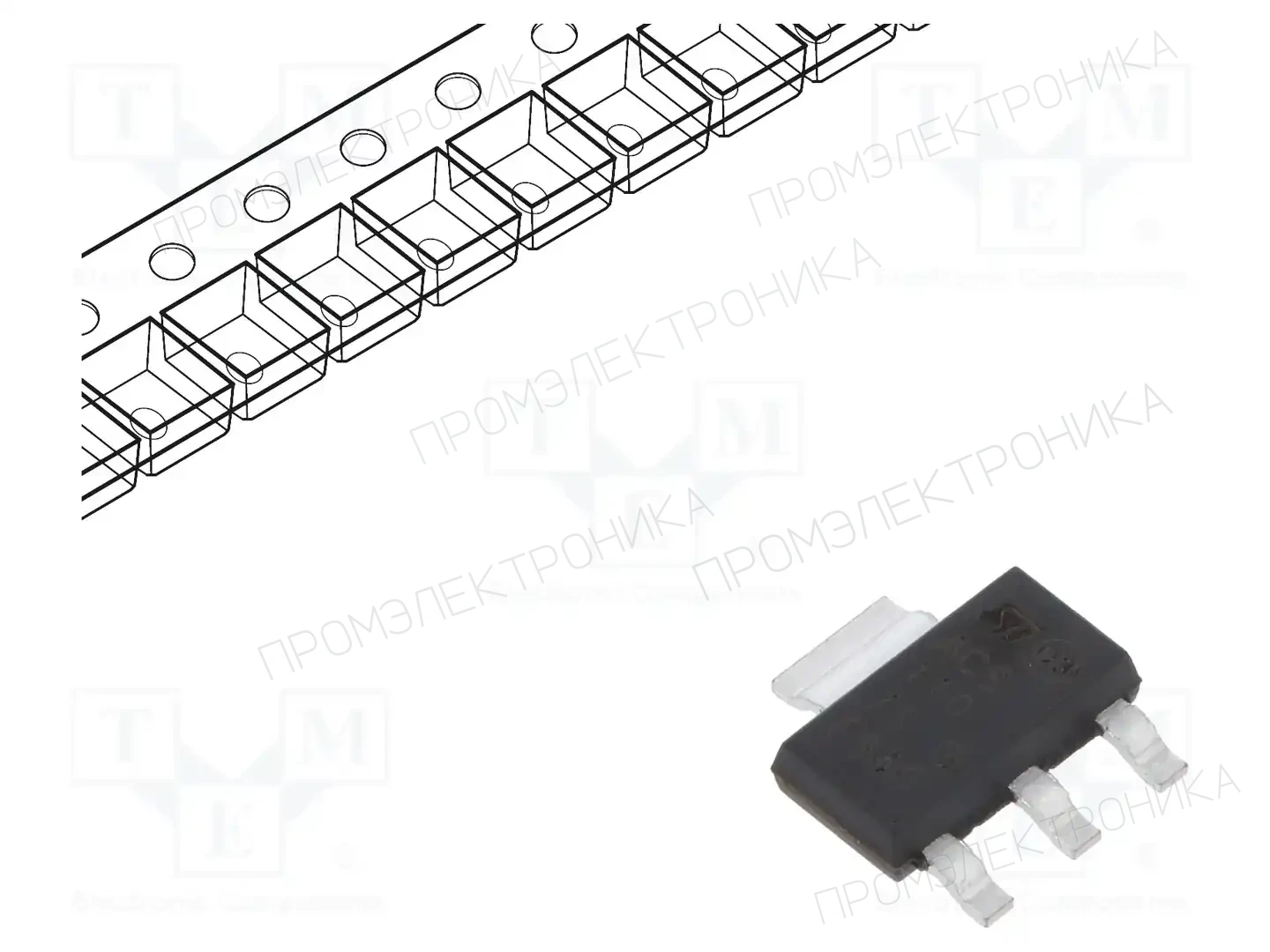 STMicroelectronics ACS110-7SN — Тиристоры остальные