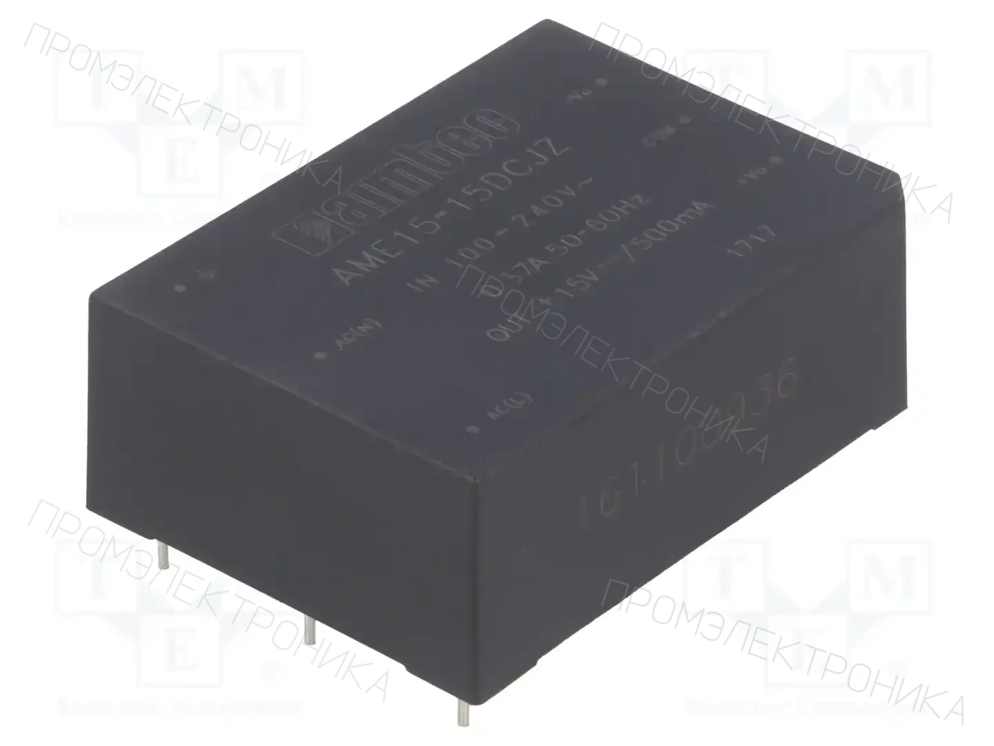 AIMTEC AME15-15DCJZ — Преобразователи AC/DC для PCB