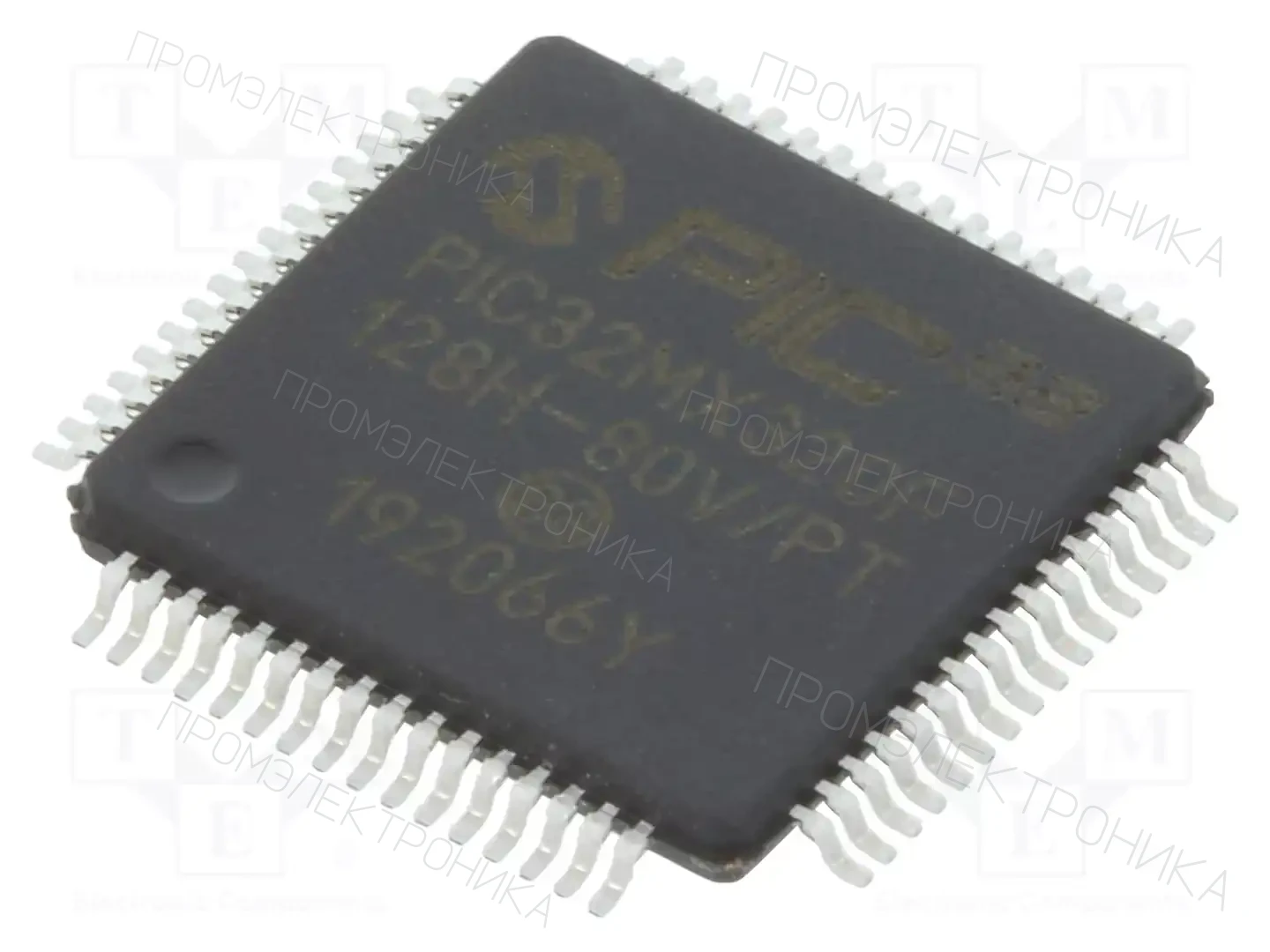 Microchip Technology PIC32MX320F128H-80V/PT — Линейка PIC32 32-bit