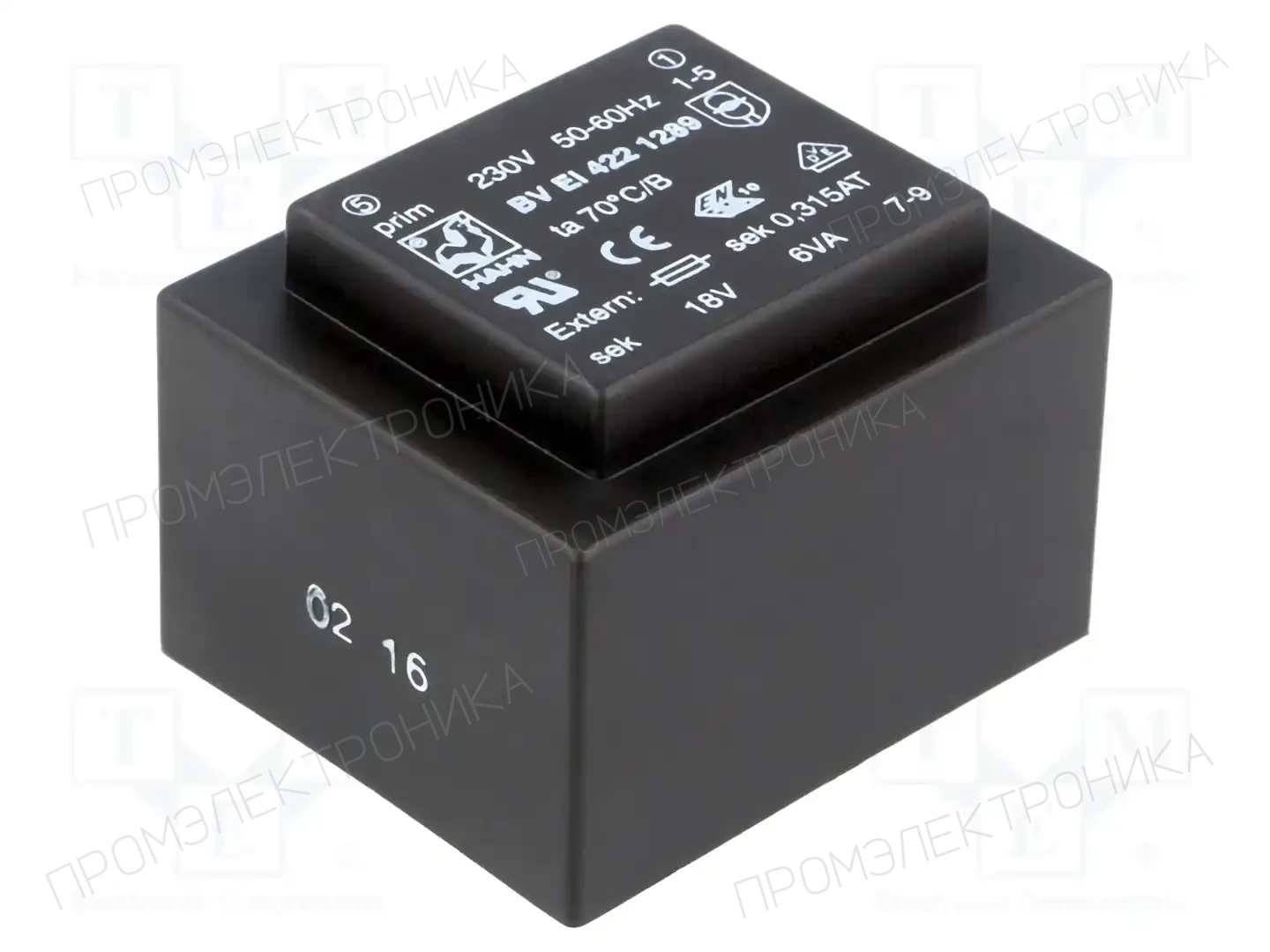 HAHN BV EI 422 1289 — Трансформаторы PCB