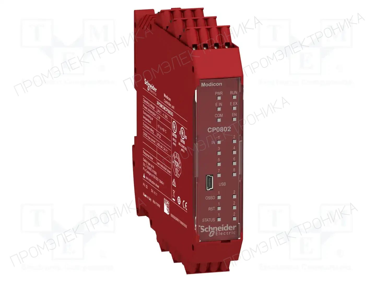 SCHNEIDER ELECTRIC XPSMCMCP0802G — Выключат. безопасности - мод. управления