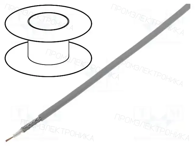 TECHNOKABEL YWL50-0.45/1.3-GR — Провода коаксиальные
