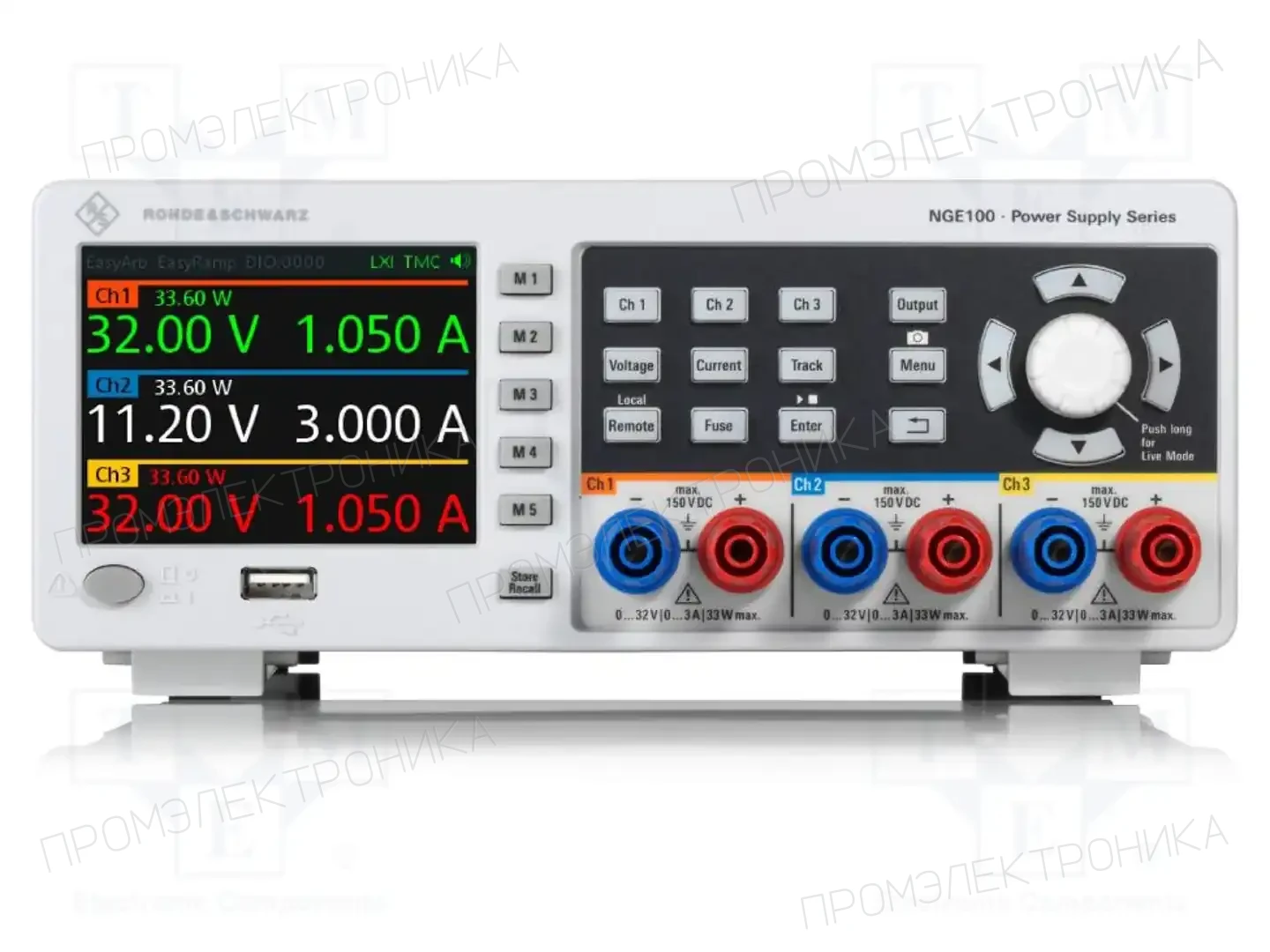 ROHDE & SCHWARZ NGE-COM3B — Блоки питания многоканальные