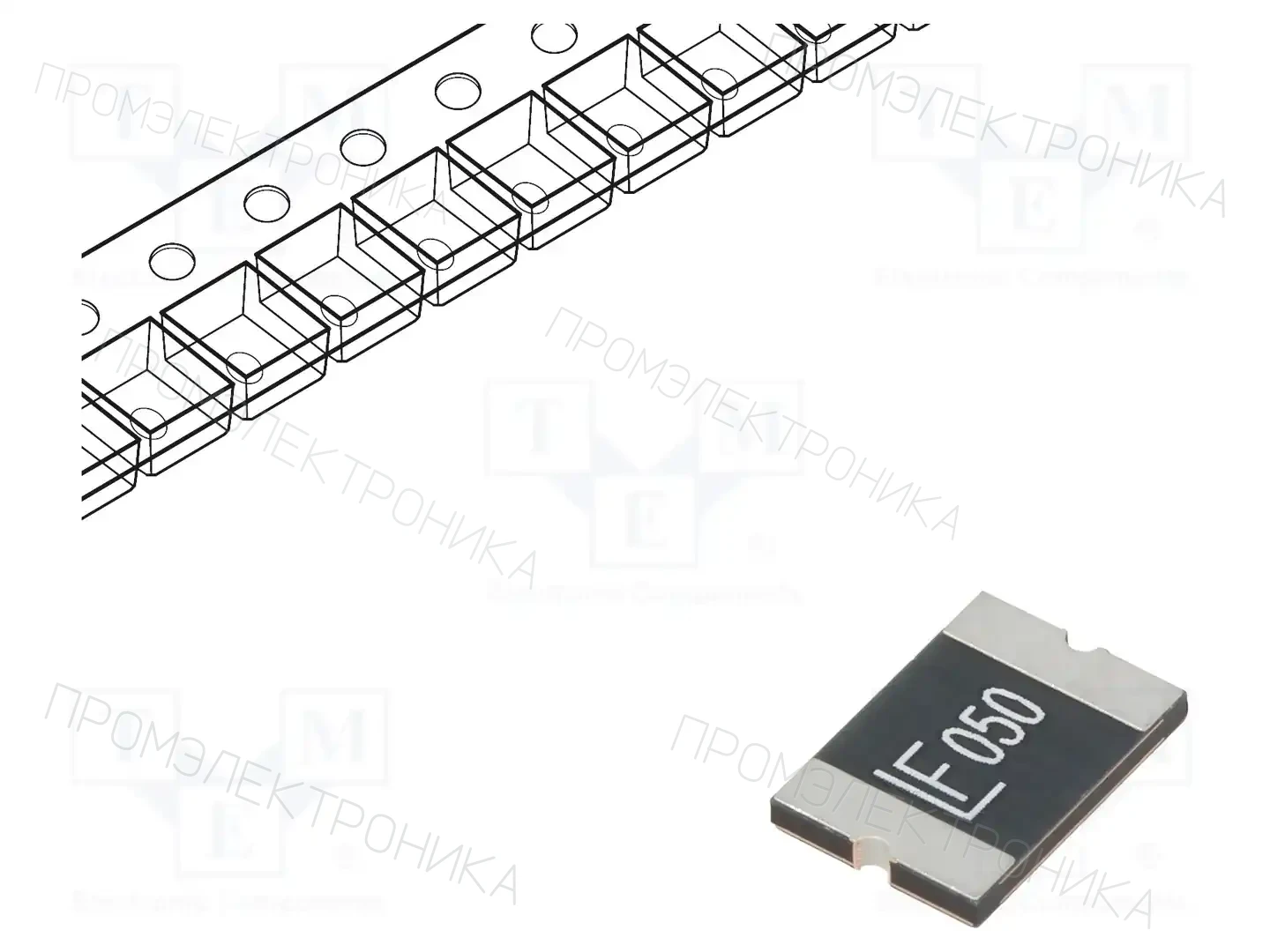 LITTELFUSE 2920L050DR — Предохранители полимерные SMD