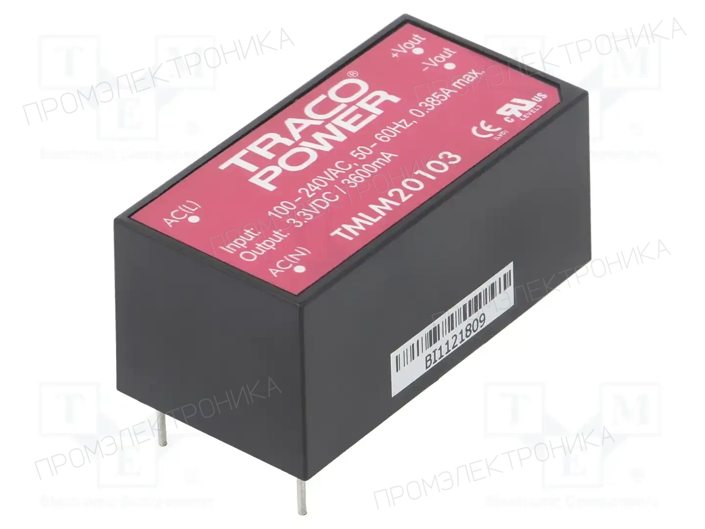 TRACO POWER TMLM 20103 — Преобразователи AC/DC для PCB