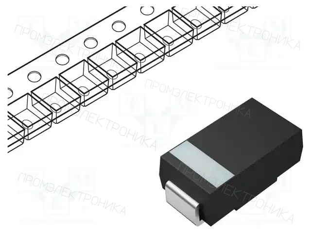 onsemi MBRA2H100T3G — Диоды Шотки SMD