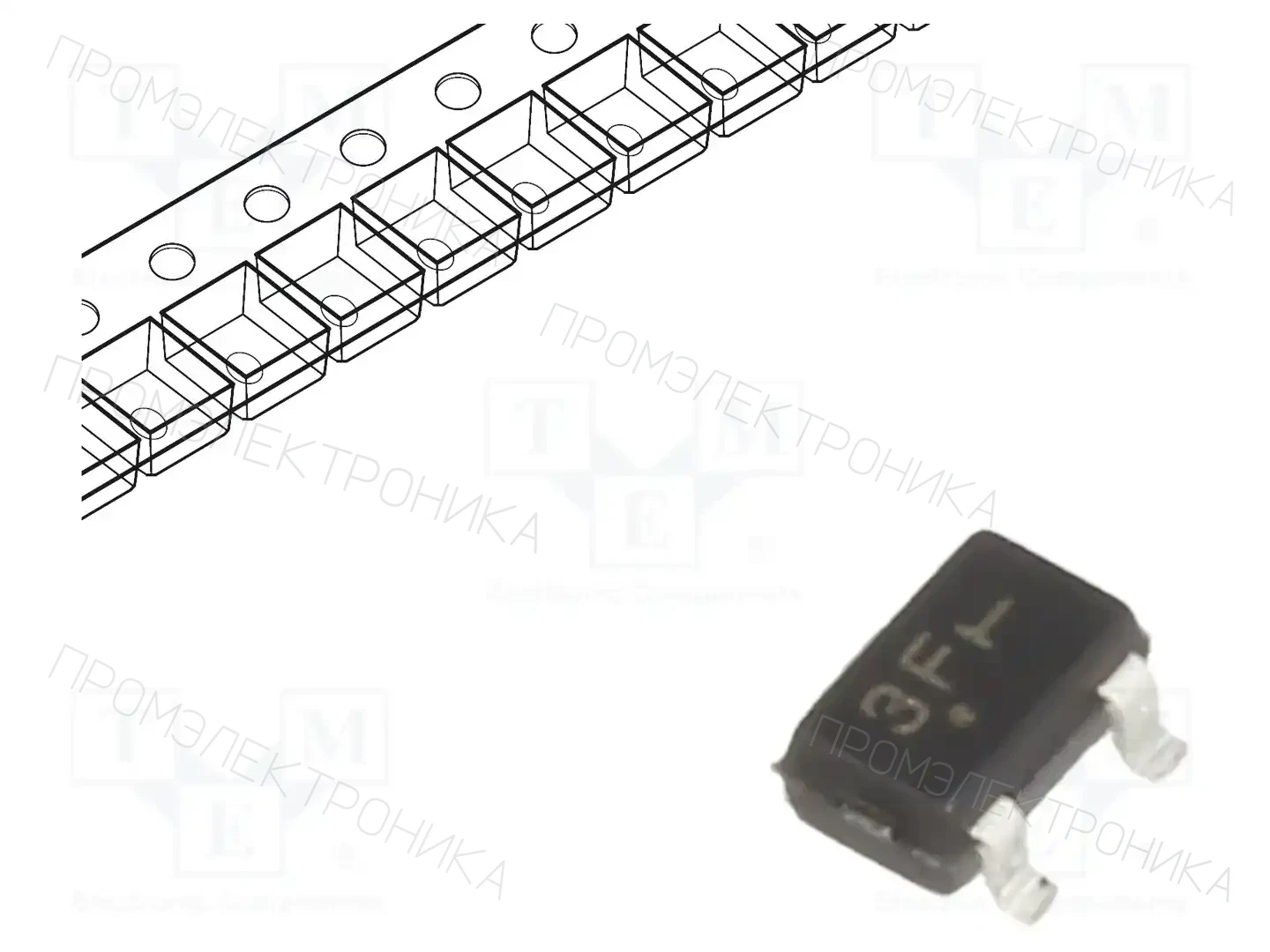 onsemi BC857BWT1G — Транзисторы PNP SMD