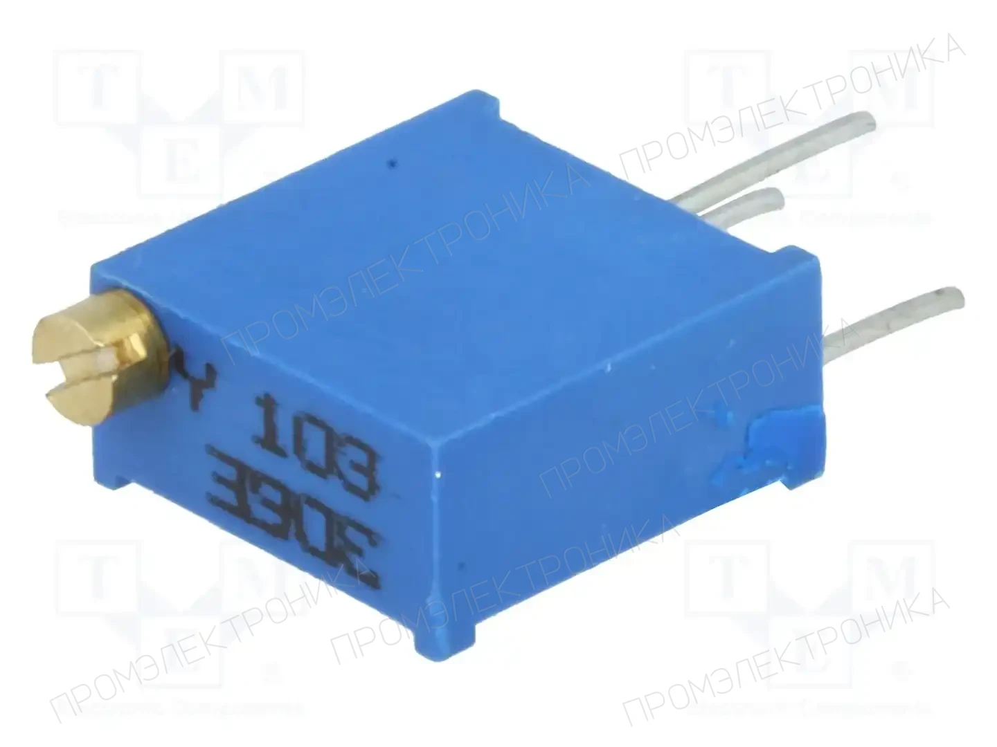 BOURNS 3296Y-1-103LF — Потенциометры THT многооборотные 3/8 дм