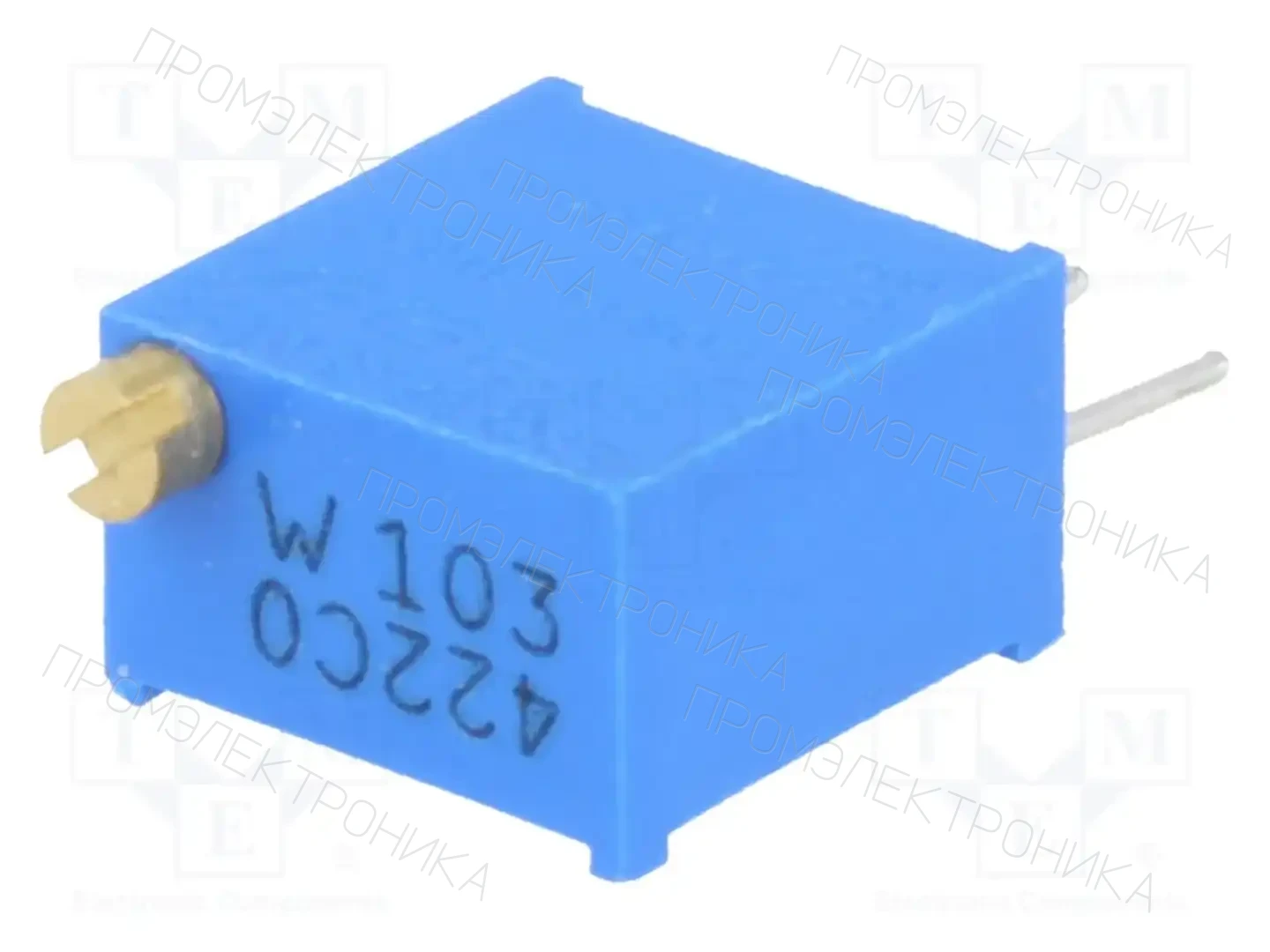 BOURNS 3299W-1-103LF — Потенциометры THT многооборотные 3/8 дм