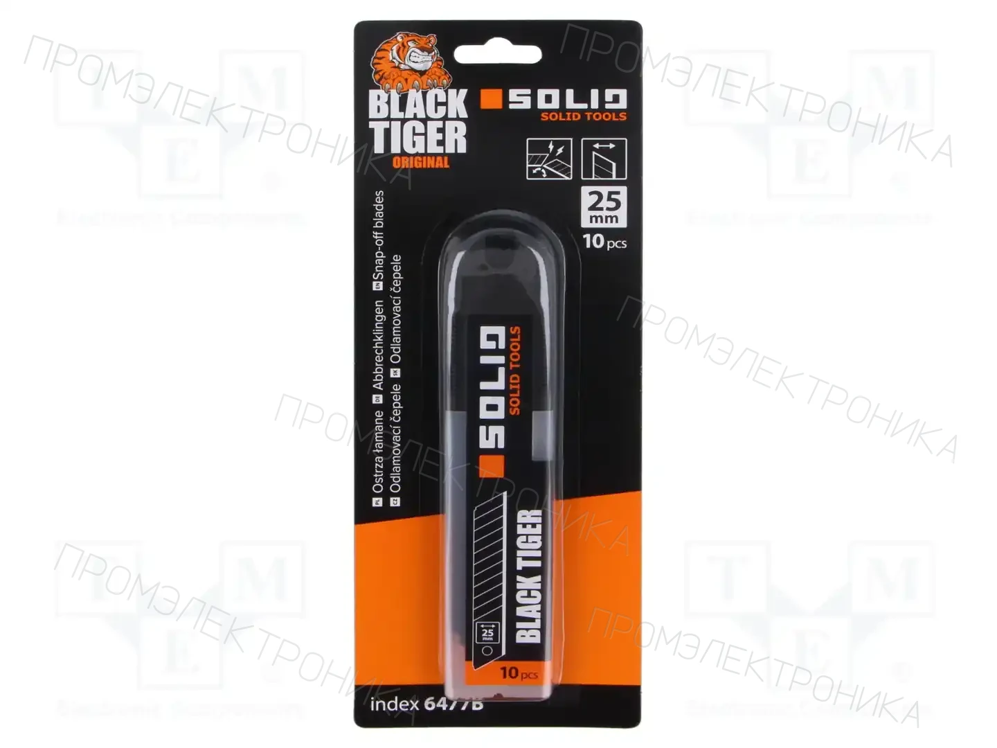 SOLID TOOLS 6477B — Ножницы, маленькие ножницы, ножи