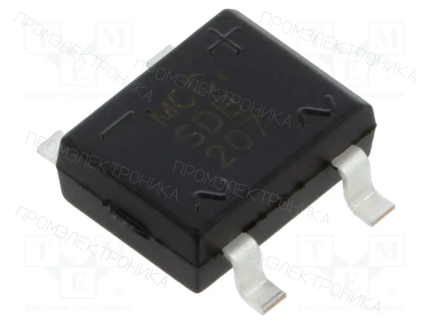 MICRO COMMERCIAL COMPONENTS SDB207-TP — Однофазные мосты диодные SMD/THT