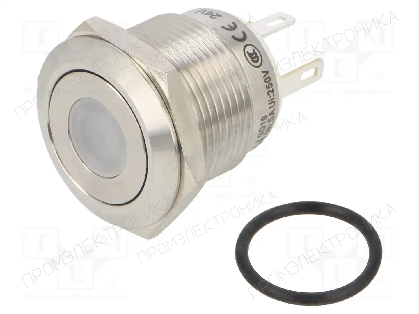 ONPOW GQ19F-10D/J/W/24V/S — Переключатели кнопочные