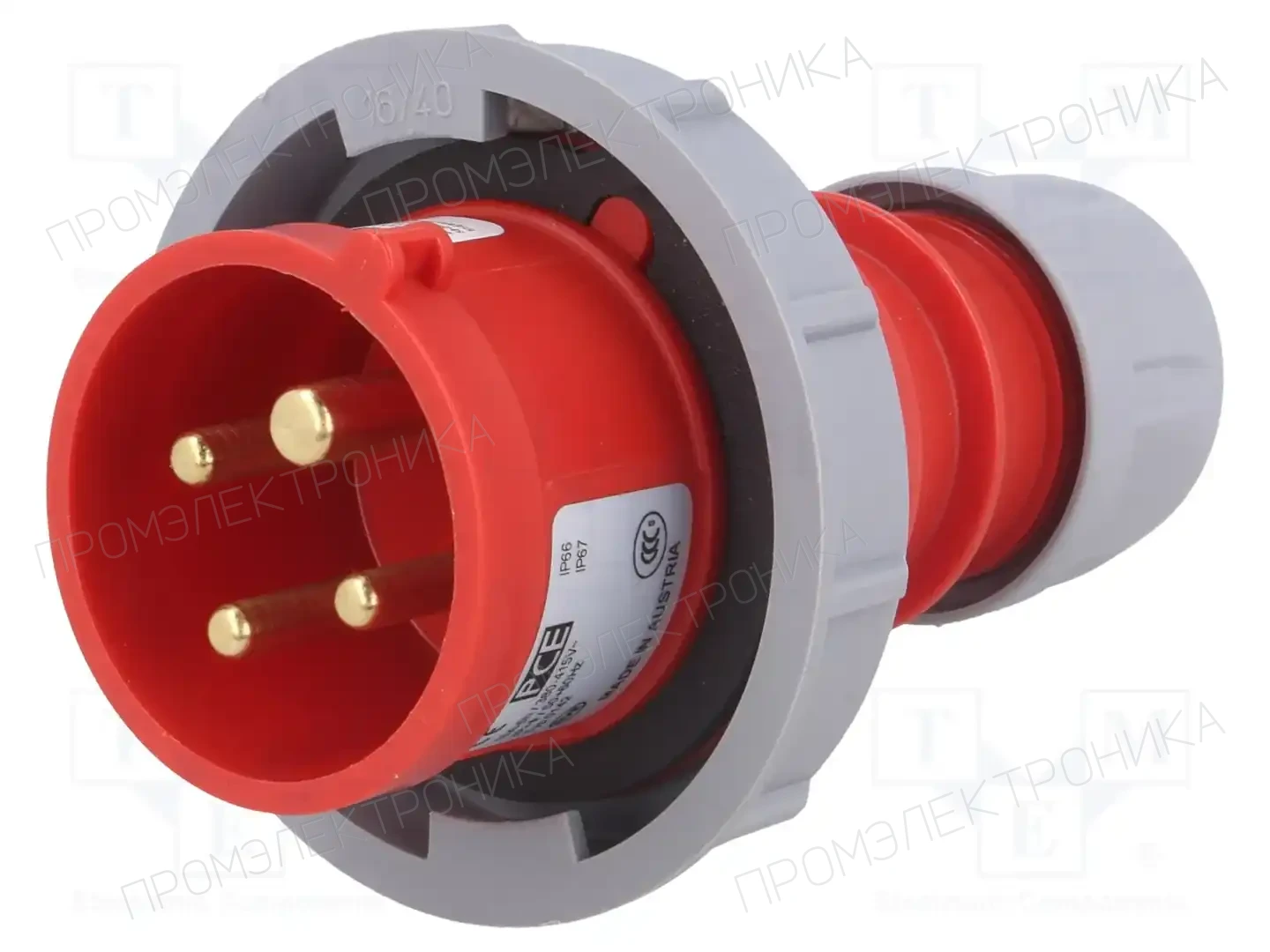 PCE 0142-6 — Многофазные разъемы IEC 60309