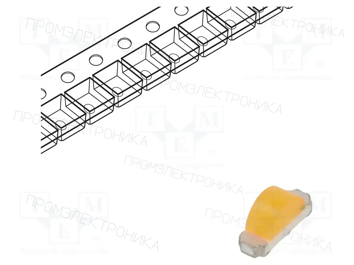 OPTOSUPPLY OS1204K4 — Светодиоды SMD цветные