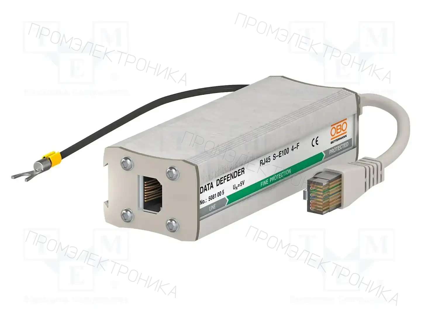 OBO BETTERMANN RJ45 S-E100 4-F — Ограничители перенапряжения