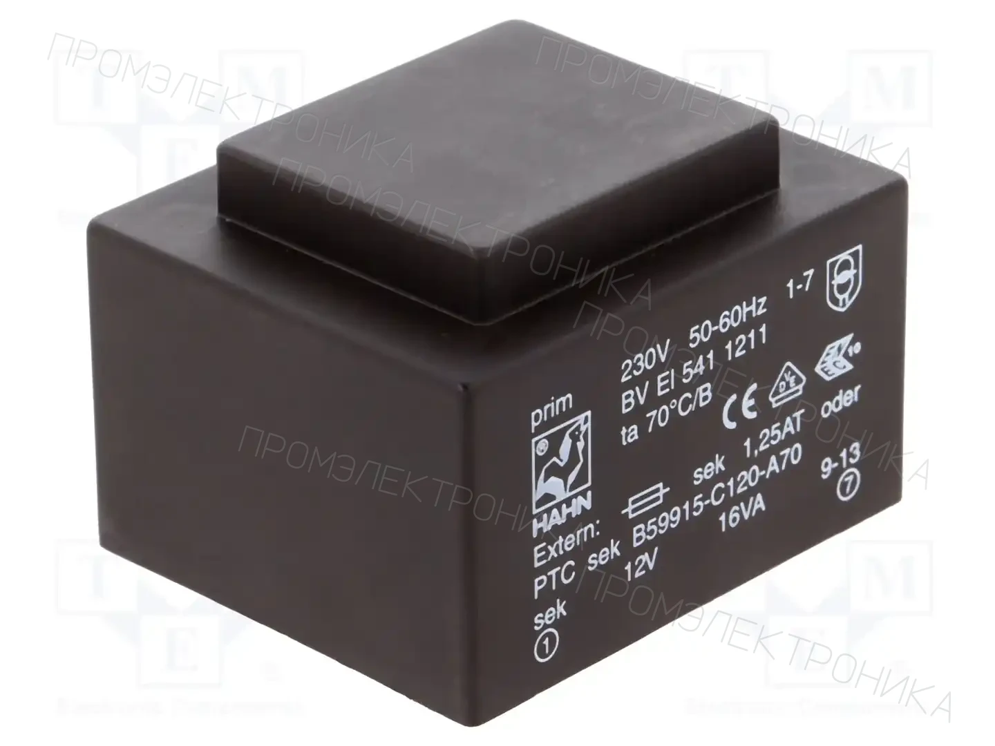 HAHN BV EI 541 1211 — Трансформаторы PCB