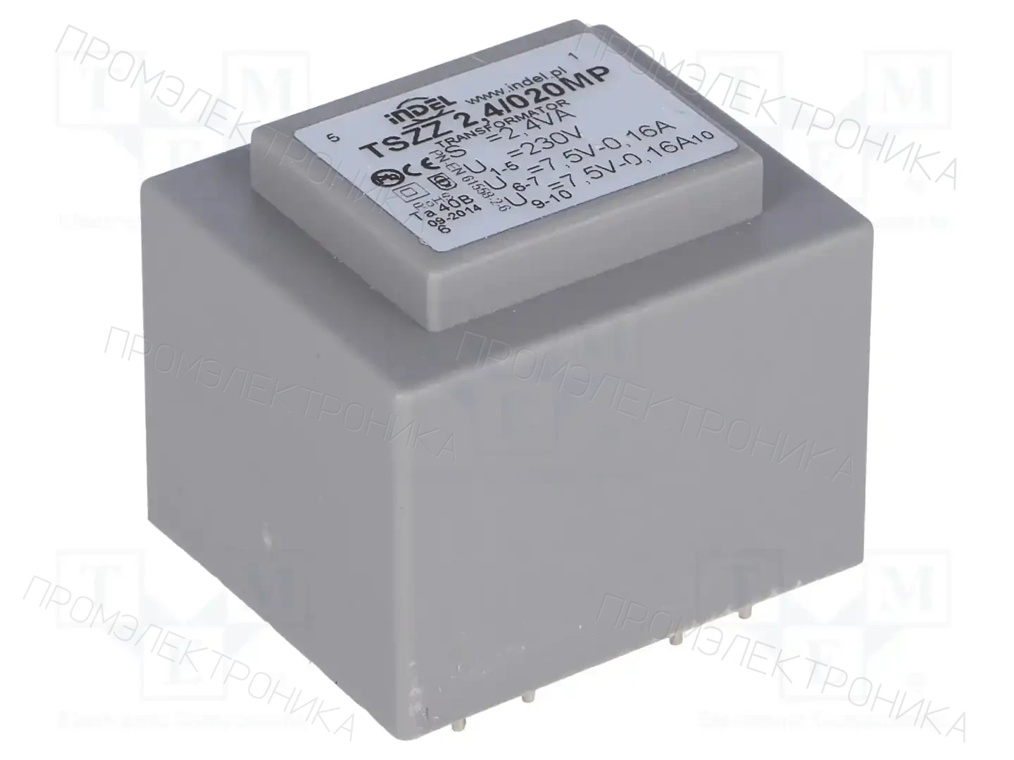 INDEL TSZZ2.4/020MP — Трансформаторы PCB