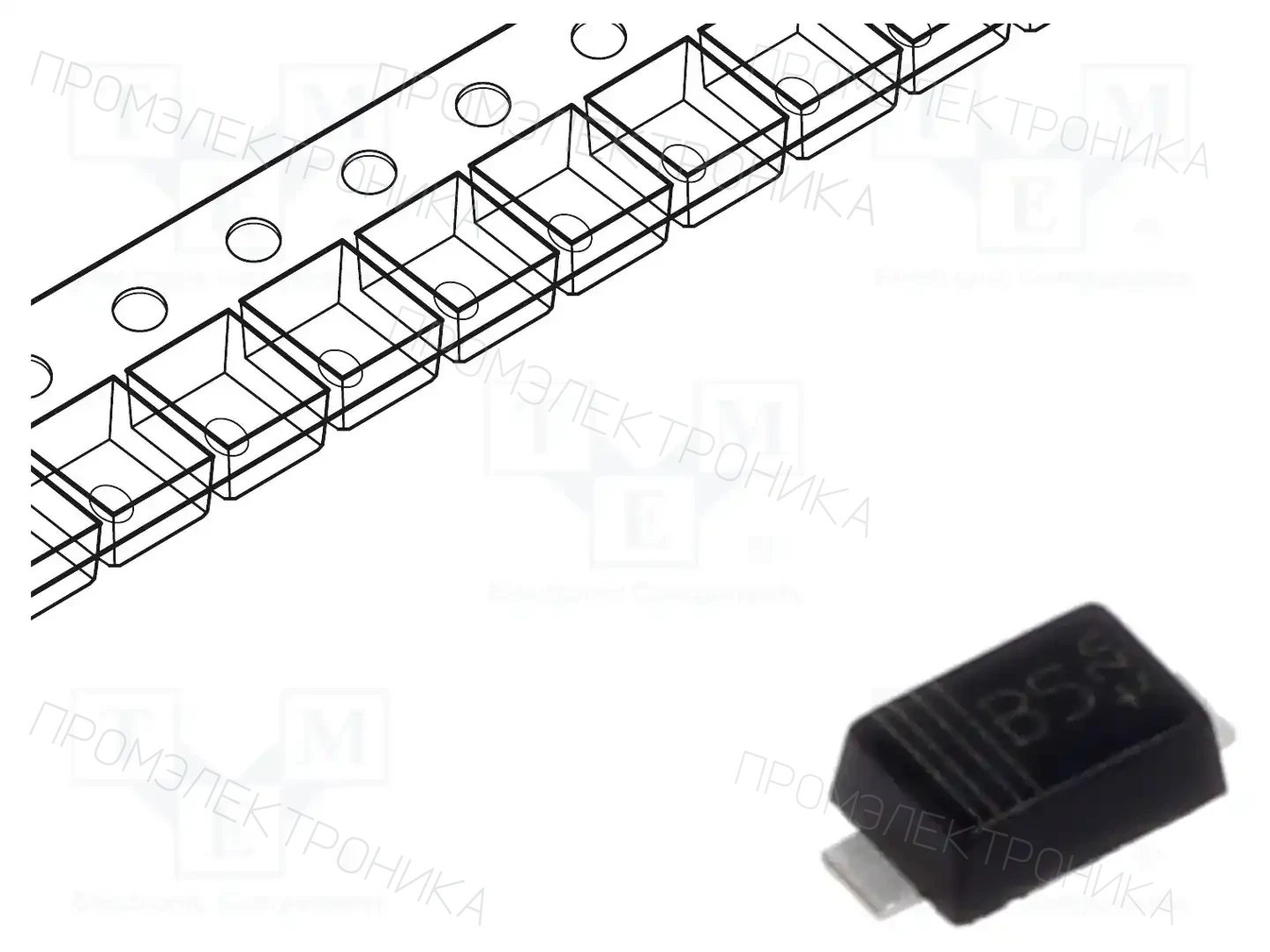 NEXPERIA PMEG2010ER,115 — Диоды Шотки SMD