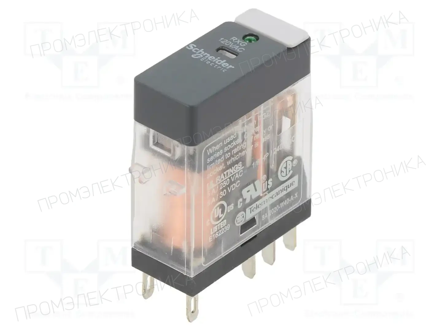 SCHNEIDER ELECTRIC RXG23F7 — Реле электромагн. миниатюрные