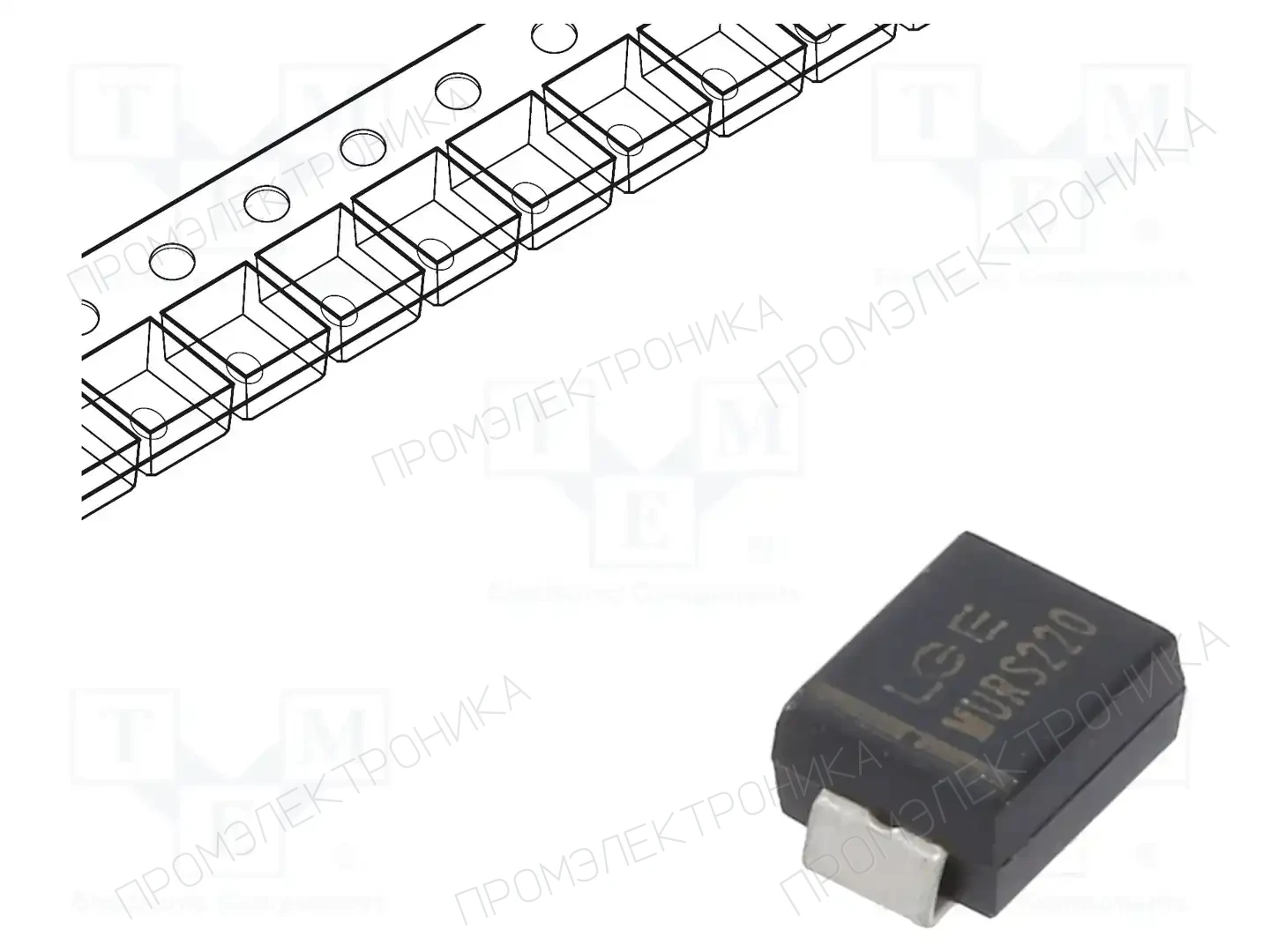 LUGUANG ELECTRONIC MURS220 — Универсальные диоды SMD