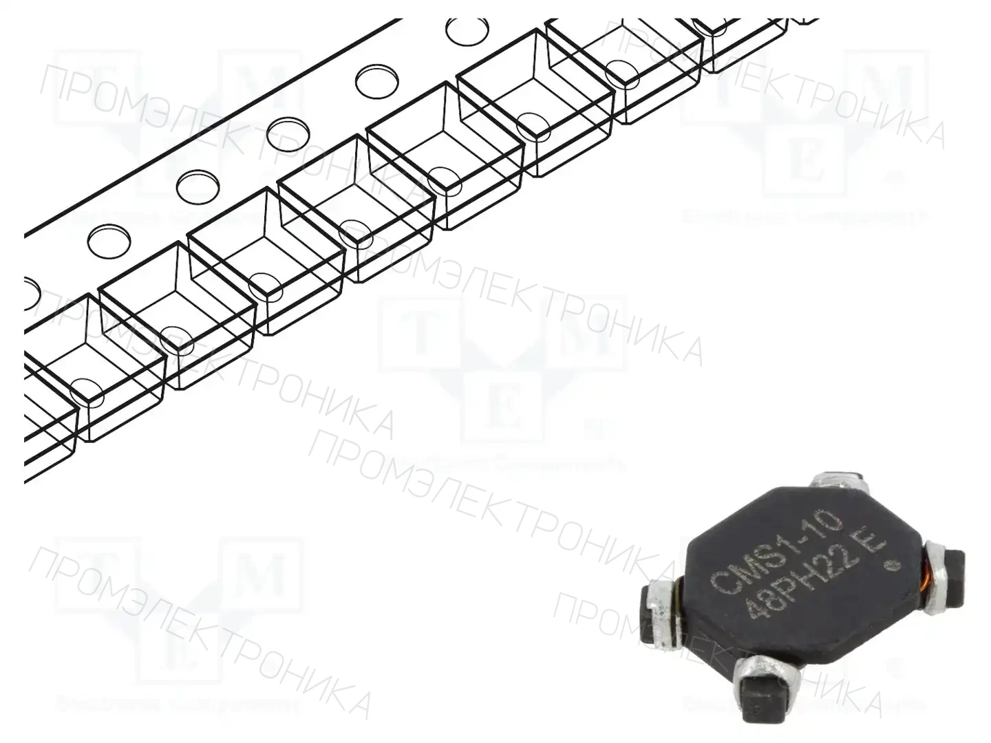 EATON ELECTRONICS CMS1-10-R — Дроссели