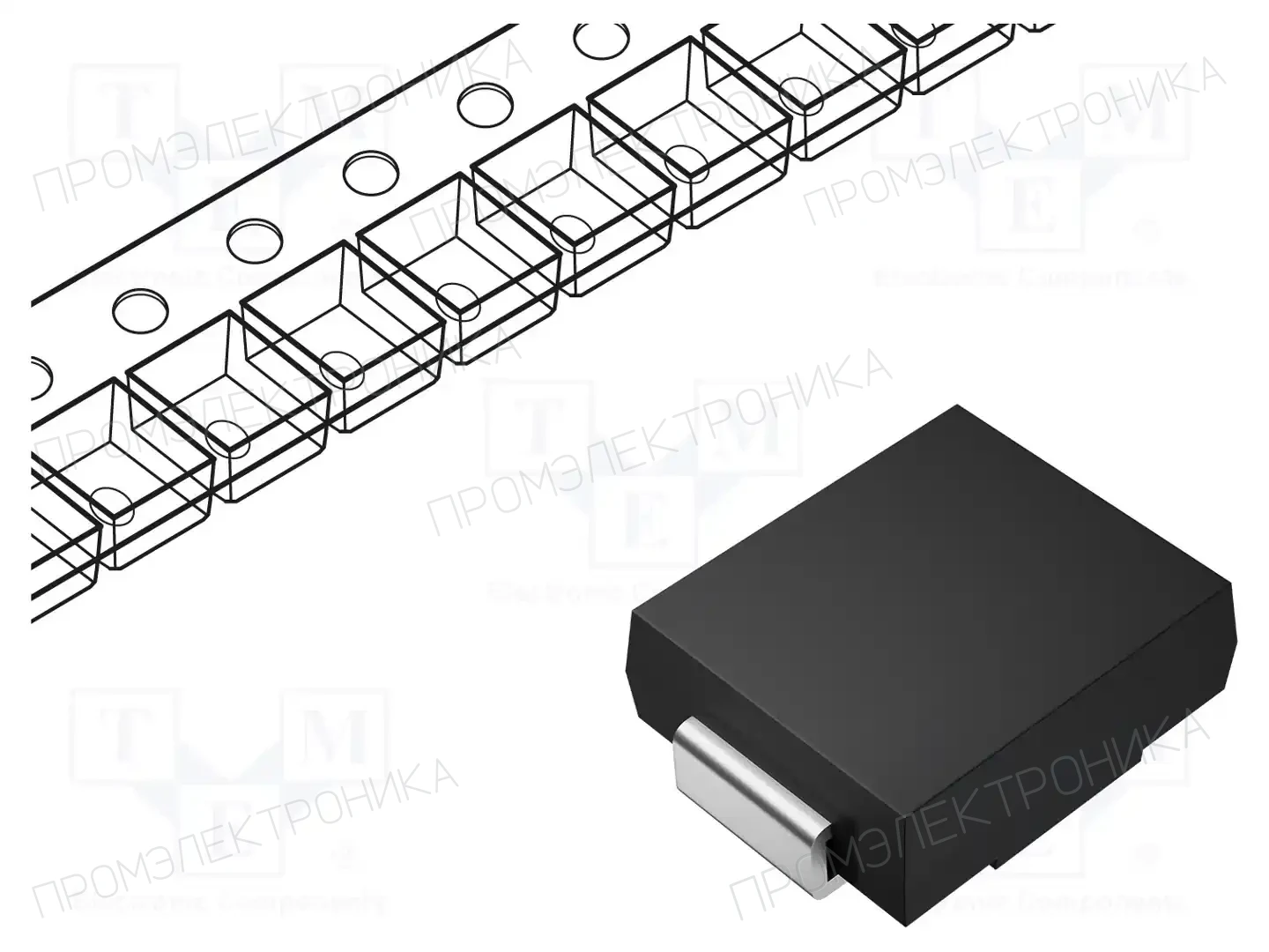 TAIWAN SEMICONDUCTOR SS56FSH — Диоды Шотки SMD