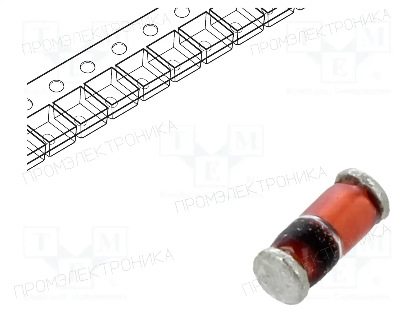 VISHAY BAS85-GS18 — Диоды Шотки SMD