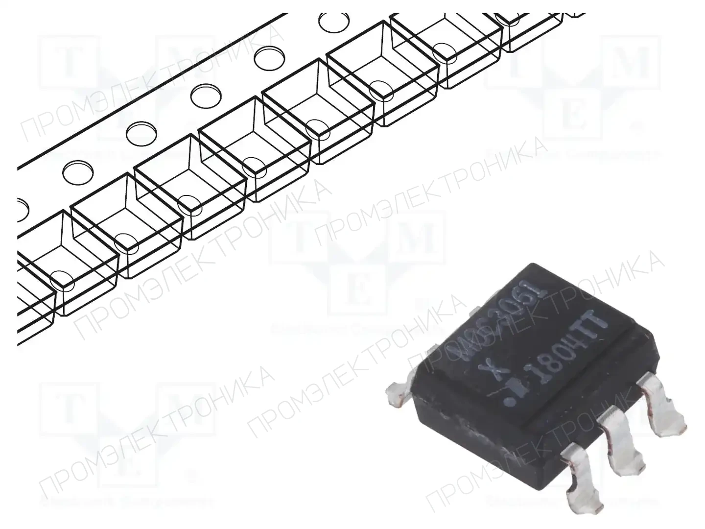 ISOCOM MOC3061XSMT&R — Оптотриаки