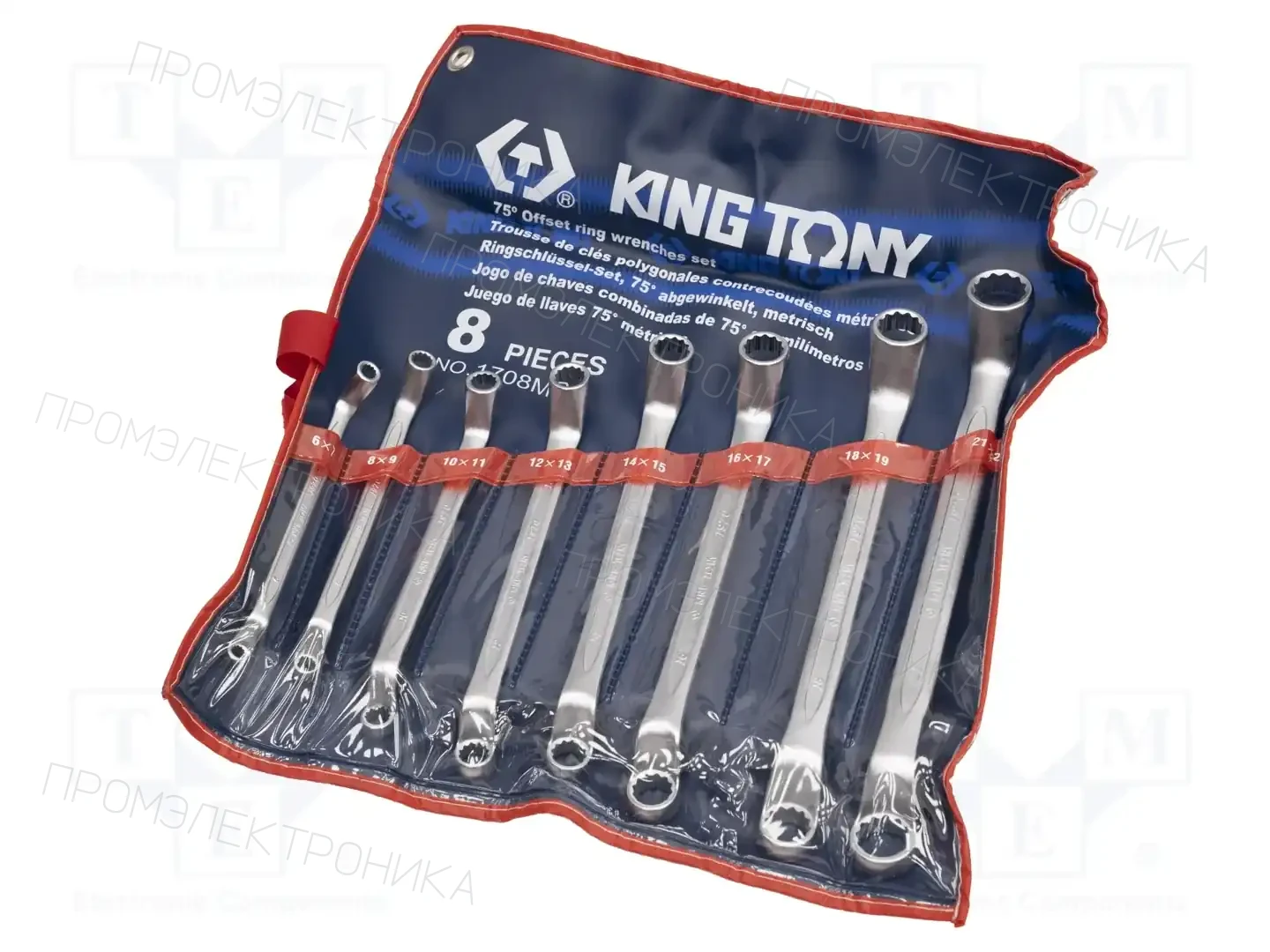 KING TONY 1708MR — Наборы ключей