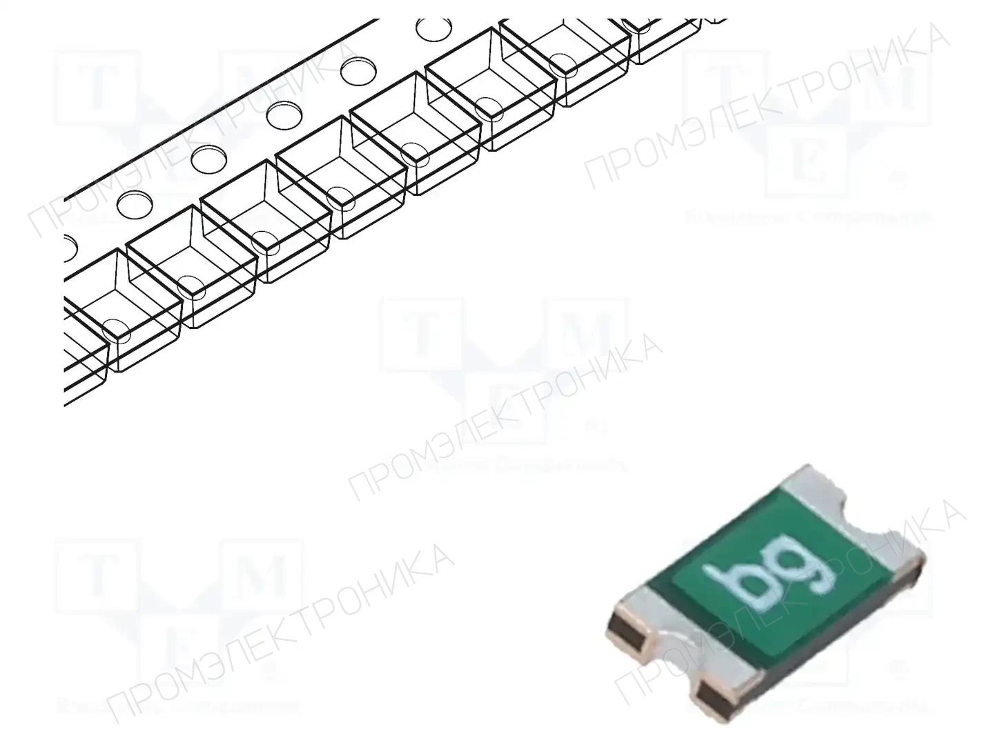 BEL FUSE 0ZCJ0025AF2E — Предохранители полимерные SMD