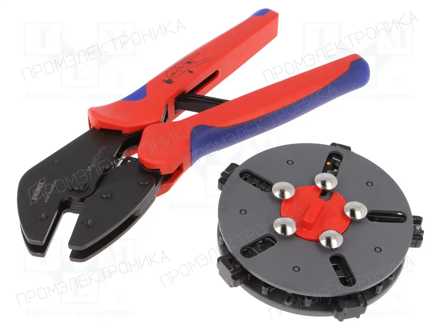 KNIPEX 97 33 02 — Зажимные уст-ва кабельных наконечников