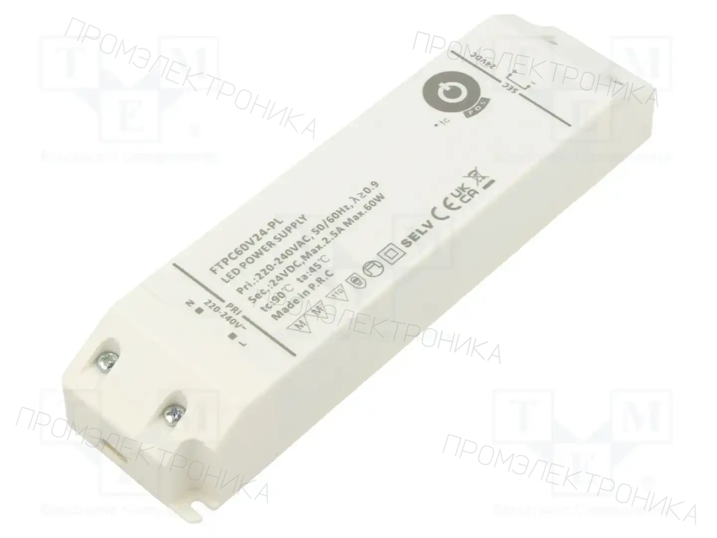 POS FTPC60V24-PL — Блоки питания для LED