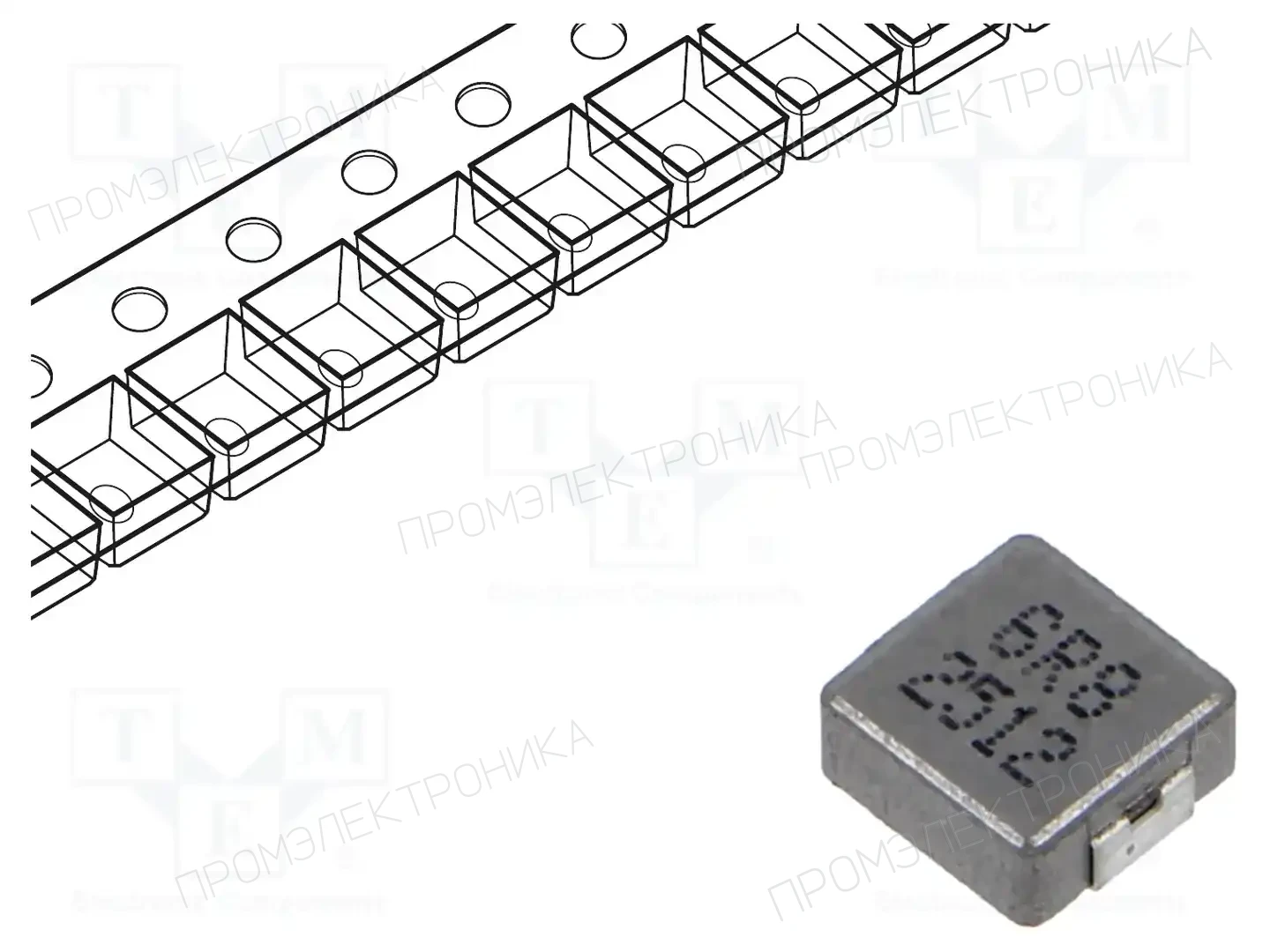 JANTEK JRPI0603P-6R8M — Дроссели
