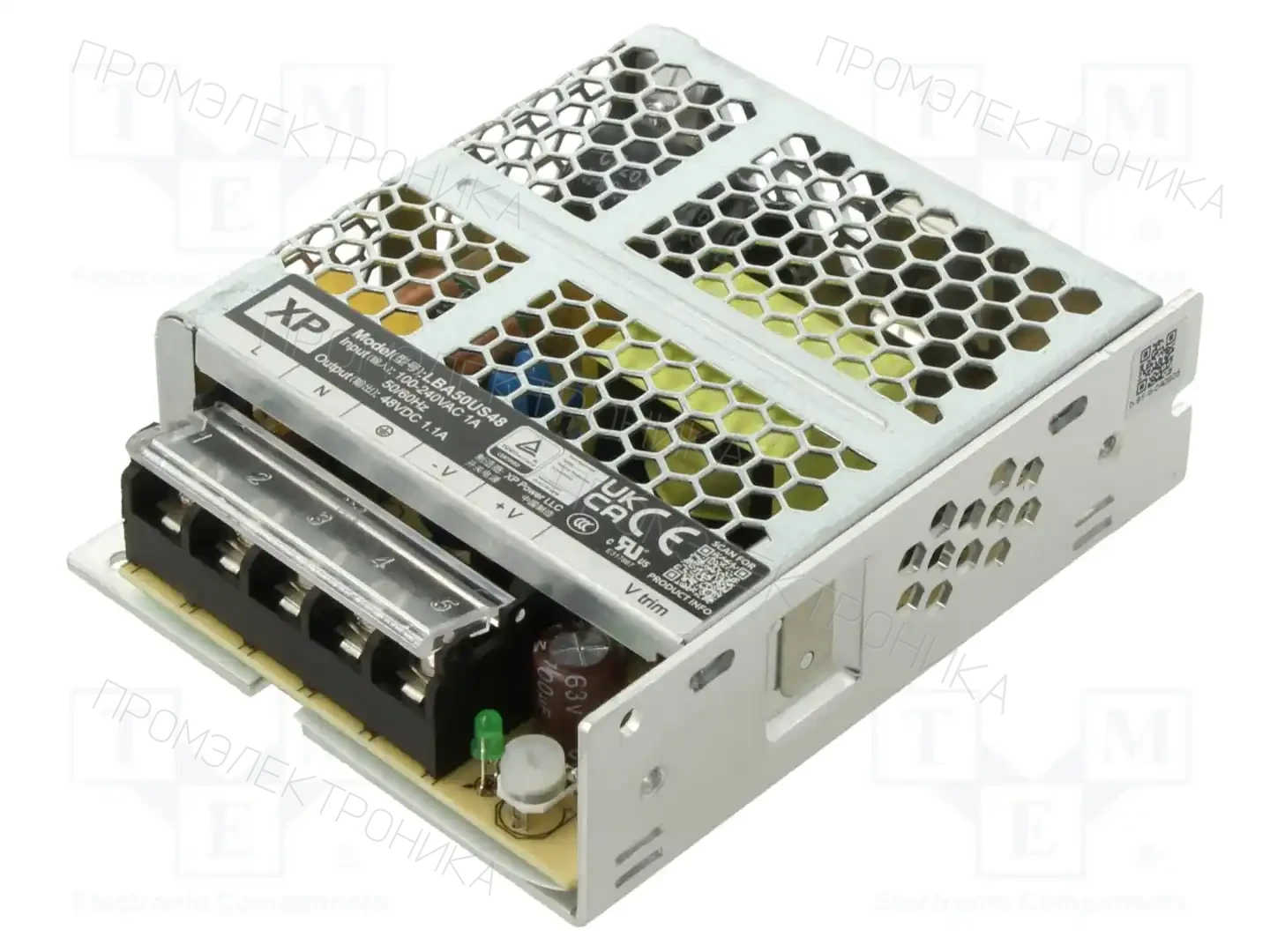 XP POWER LBA50US48 — Блоки питания для встраивания