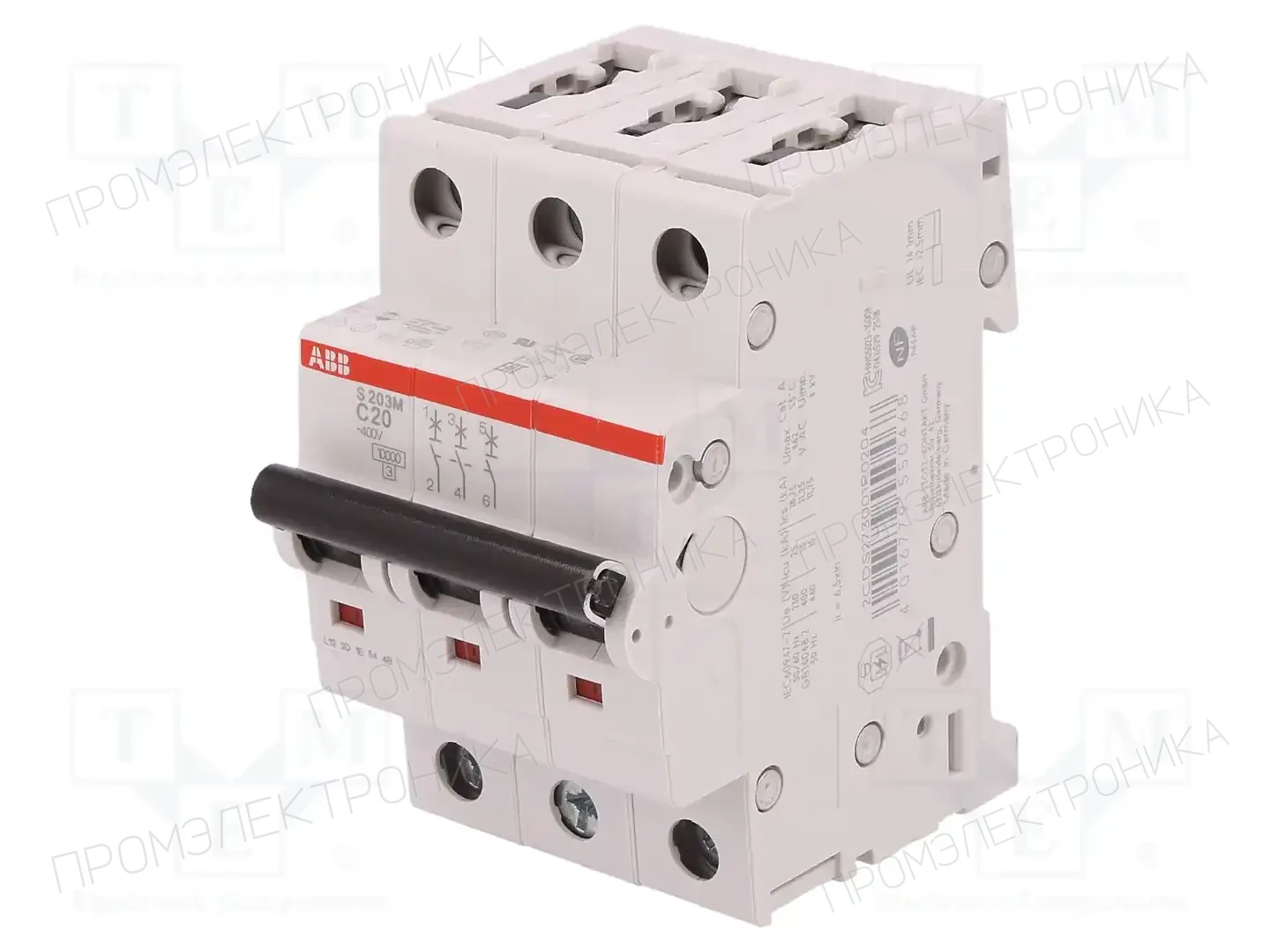 ABB 2CDS273001R0204 — Выключатели максимального тока