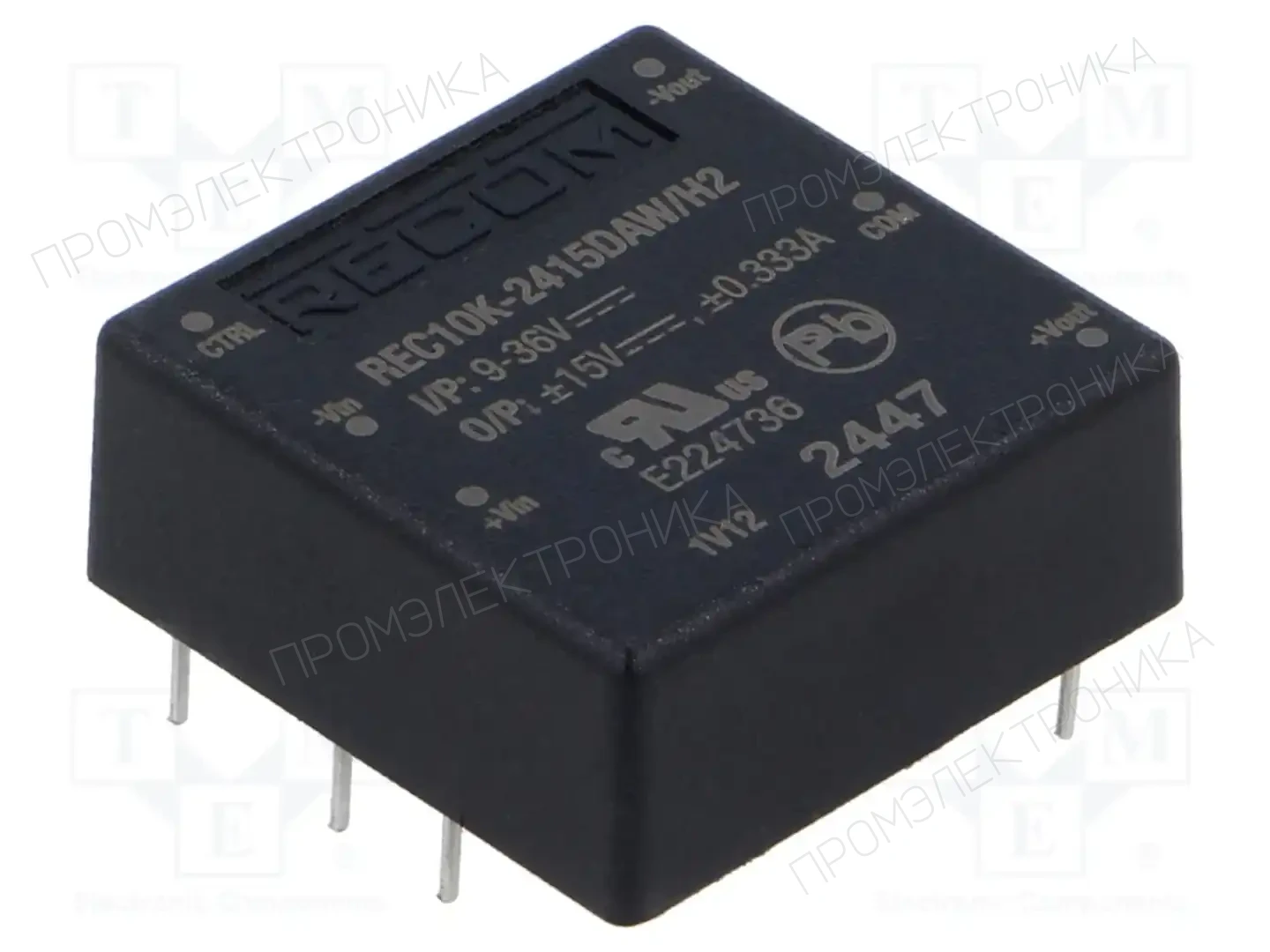 RECOM REC10K-2415DAW/H2 — Преобразователи DC/DC